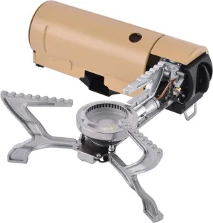 موقد غاز محمول قابل للطي بقوة 2600 واط . 2600W Portable Folding Gas Stove 27.5cm Length