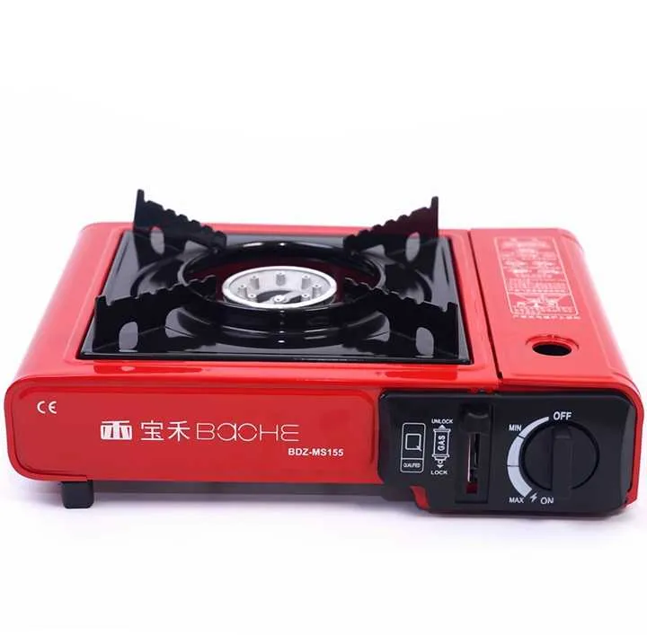 موقد كاسيت محمول أواني مطبخ رحلات تخييم يمكن تخصيصها موقد صغير Portable Cassette Stove Camping Kitchen Utensils Customizable Mini Stove