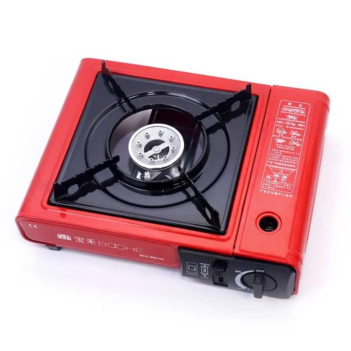 موقد كاسيت محمول أواني مطبخ رحلات تخييم يمكن تخصيصها موقد صغير Portable Cassette Stove Camping Kitchen Utensils Customizable Mini Stove