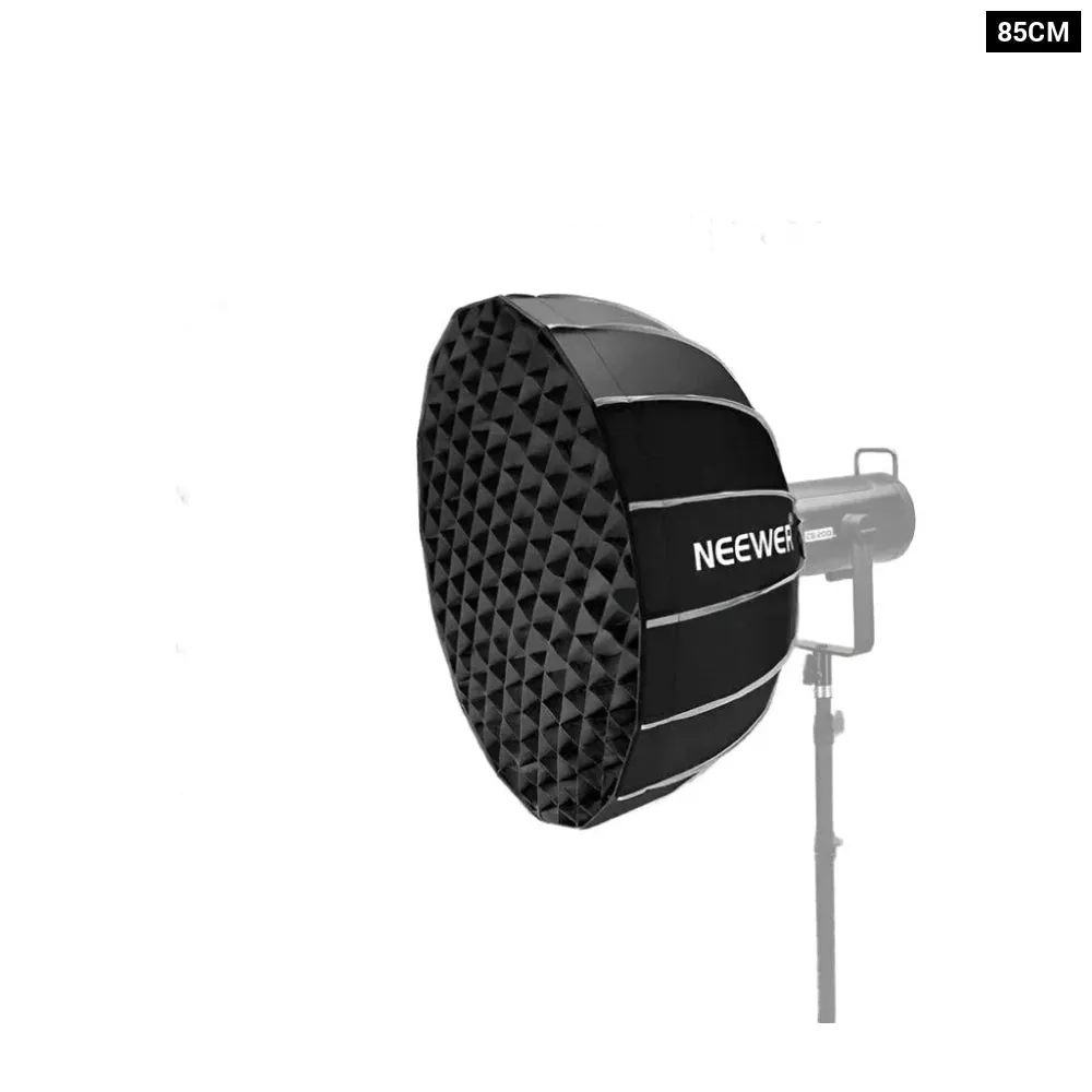 85cm/65cm Softbox Parabolic Hexadecagon with Bowens Mount Quick Setup/fold Like Umbrella for Aputure Godox