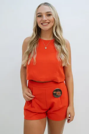 Amy Crepe Sleeveless Top