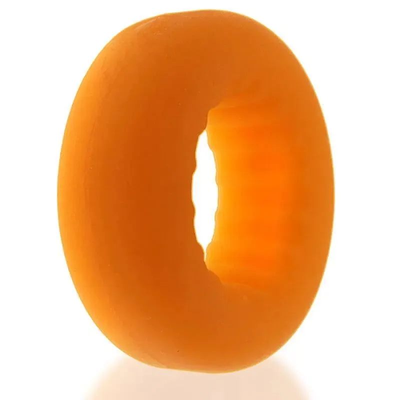 Axis Rib Griphold Cockring Orange Ice