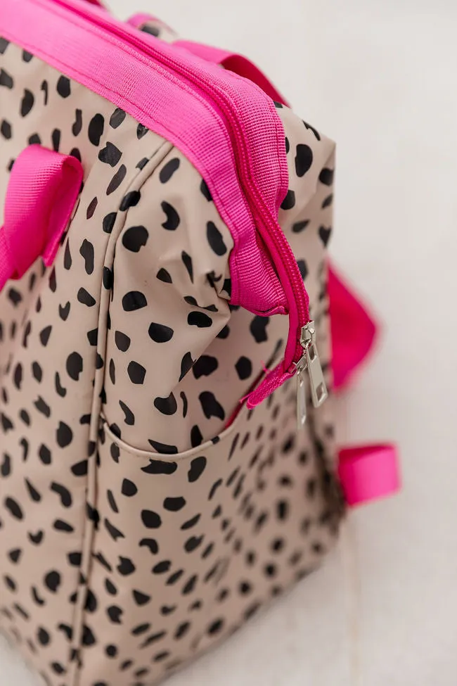 Backpack Cooler In Nina Leopard SALE