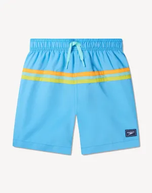 Boys Stripe 15" Swim Trunk