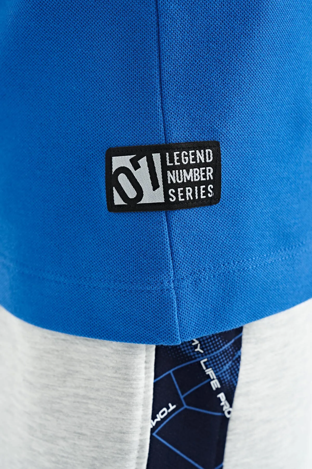 cep detayli o yaka standart kalip erkek çocuk t-shirt - 11120