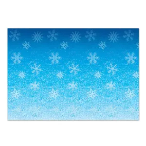 Christmas Snowflakes Backdrop