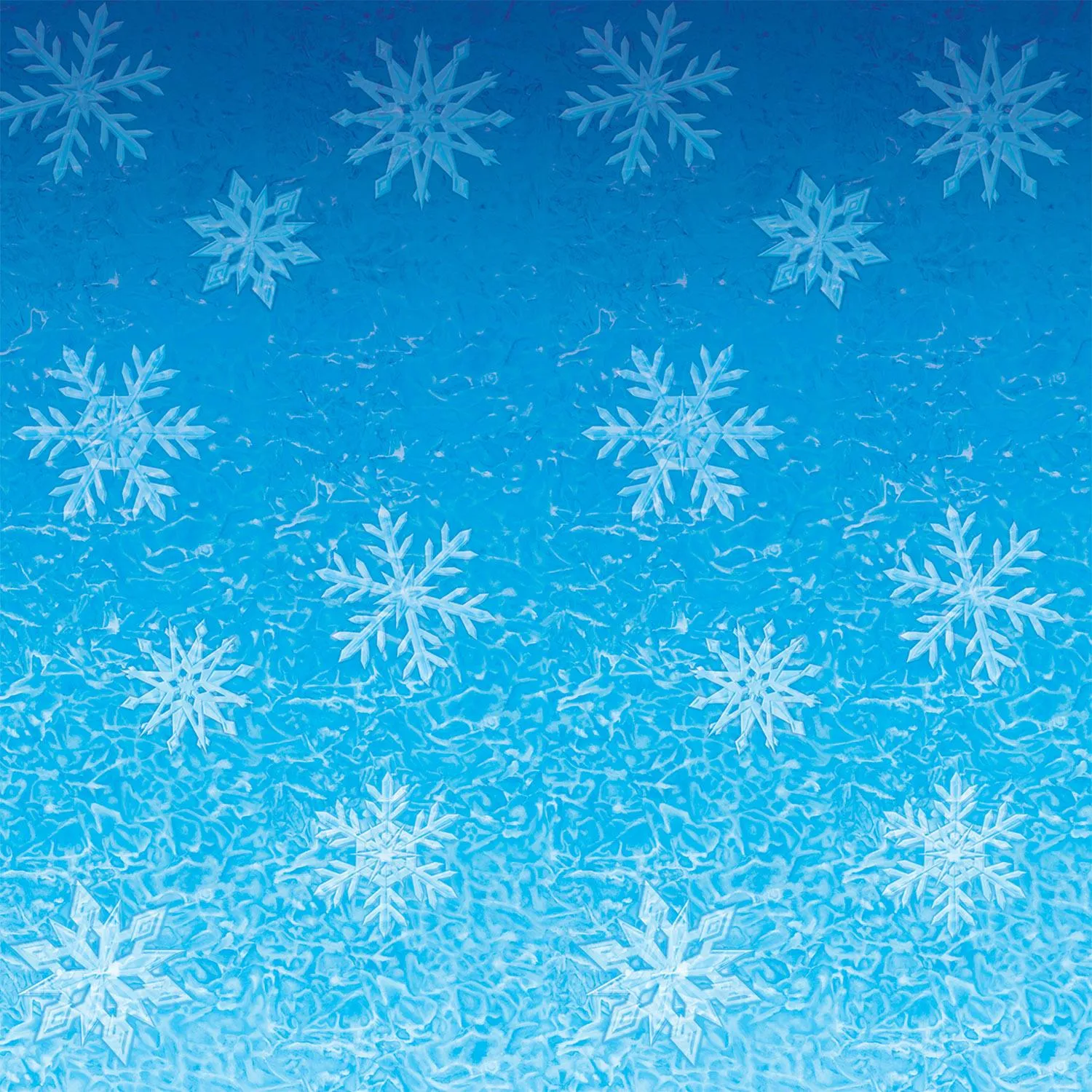 Christmas Snowflakes Backdrop