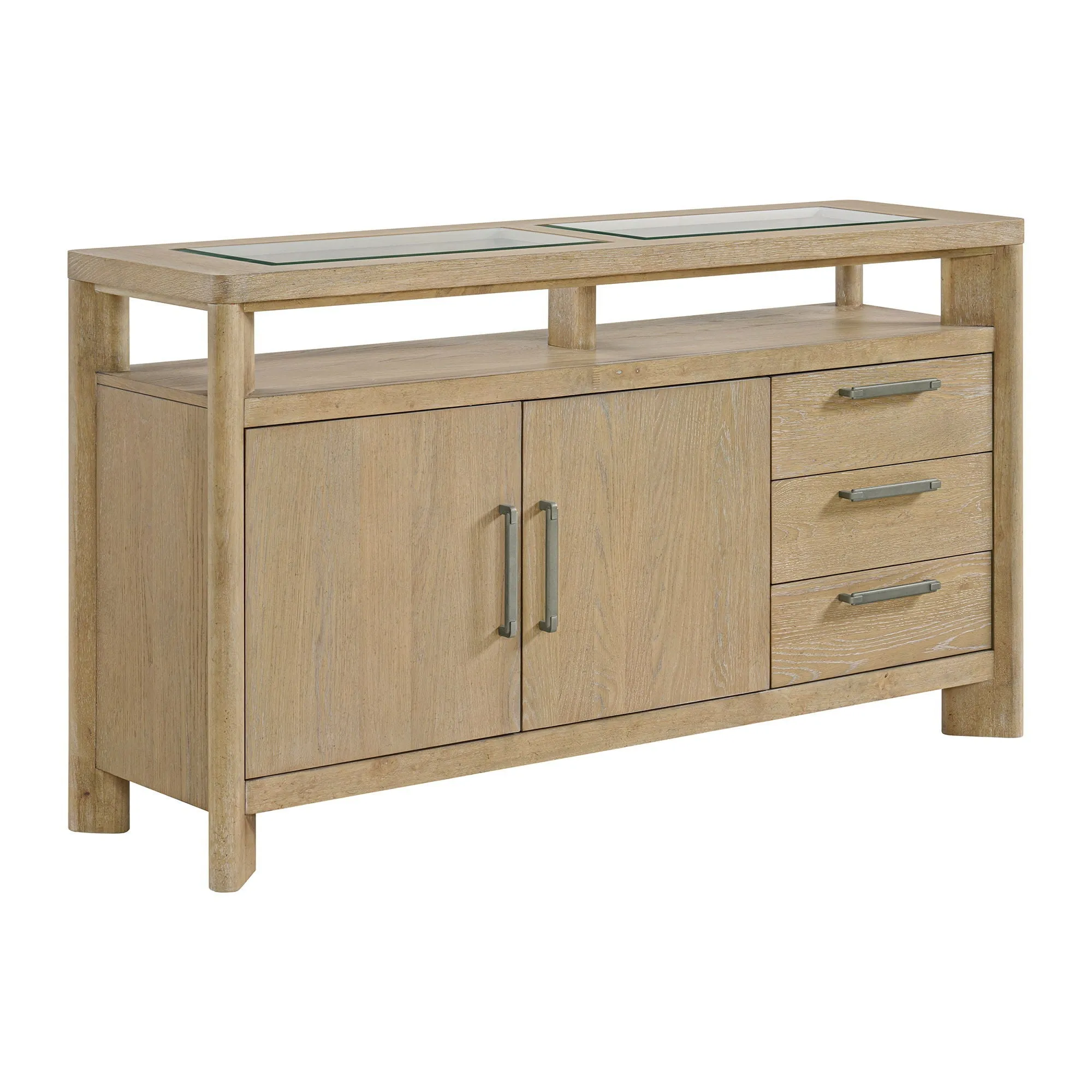 Clove - Side Server - Brown by Couch.com
