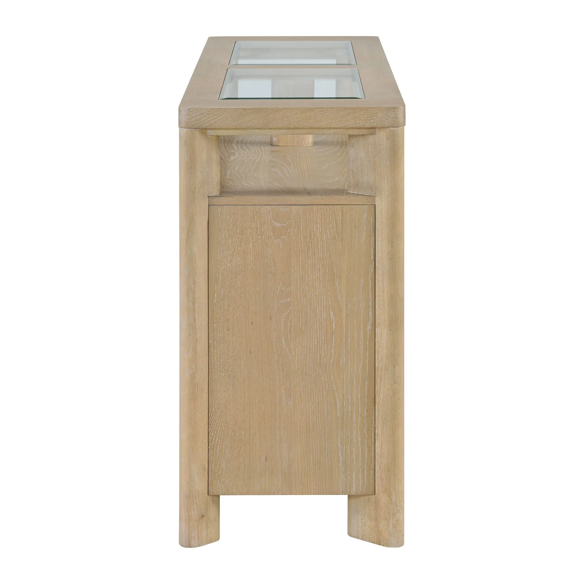 Clove - Side Server - Brown by Couch.com