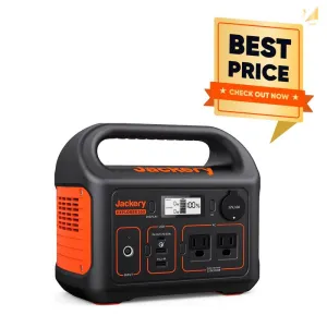 Jackery Portable Power Station Explorer 300 for Summer Travel, 293Wh Backup Lithium Battery, 110V/300W Pure Sine Wave AC Outlet, Solar Generator (Solar Panel Not Included) for Outdoors Camping Travel Hunting Blackout Power Portable Solar