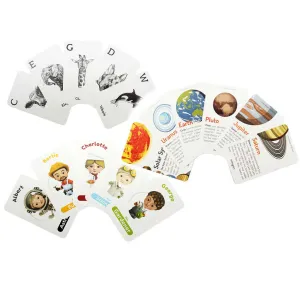 Jumbo Combo 4D  Flash Cards <br> Interactive Augmented Reality Cards, Set of 4