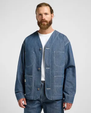 Lee 101 31JR Selvedge Denim Chore Coat - Raw