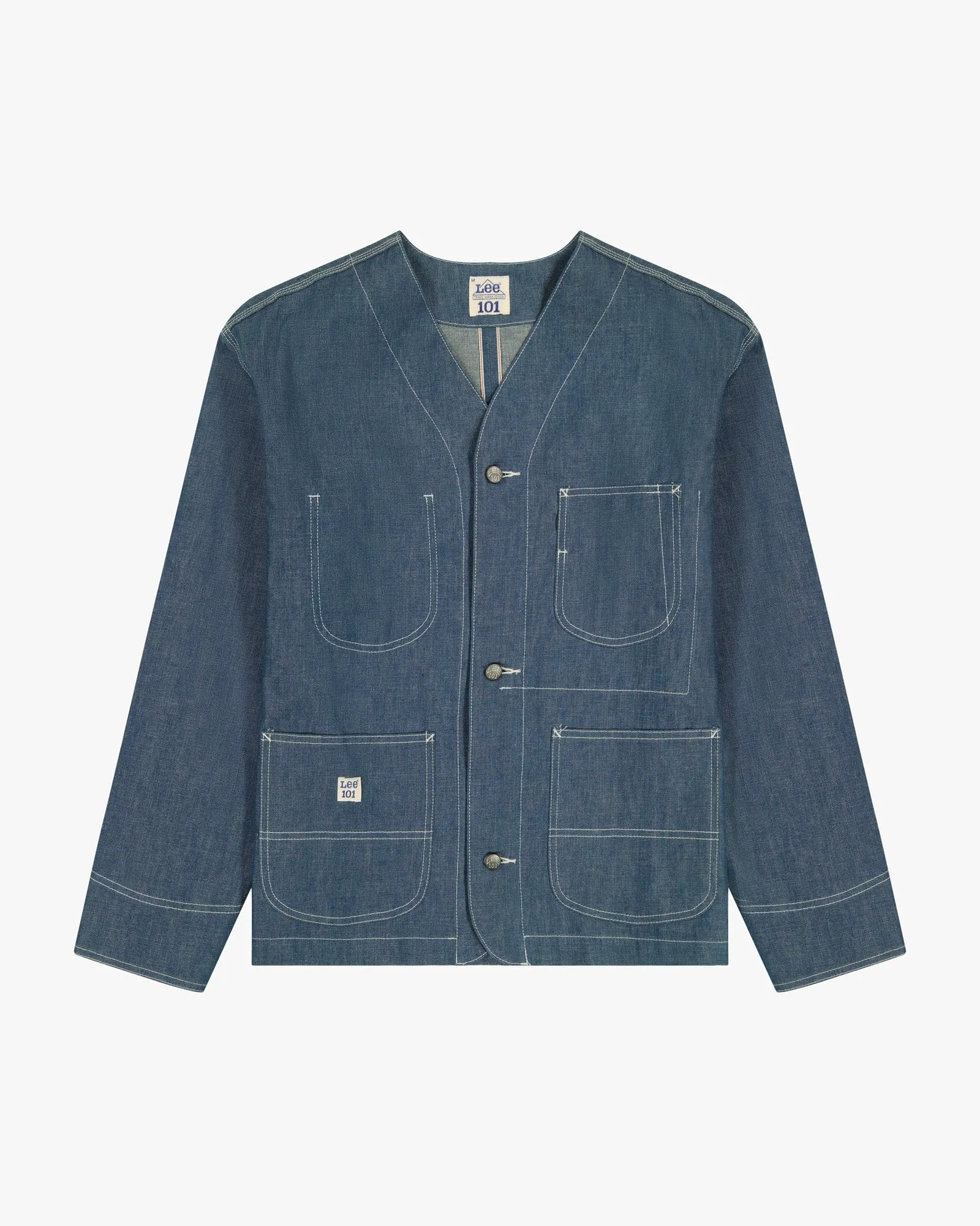 Lee 101 31JR Selvedge Denim Chore Coat - Raw
