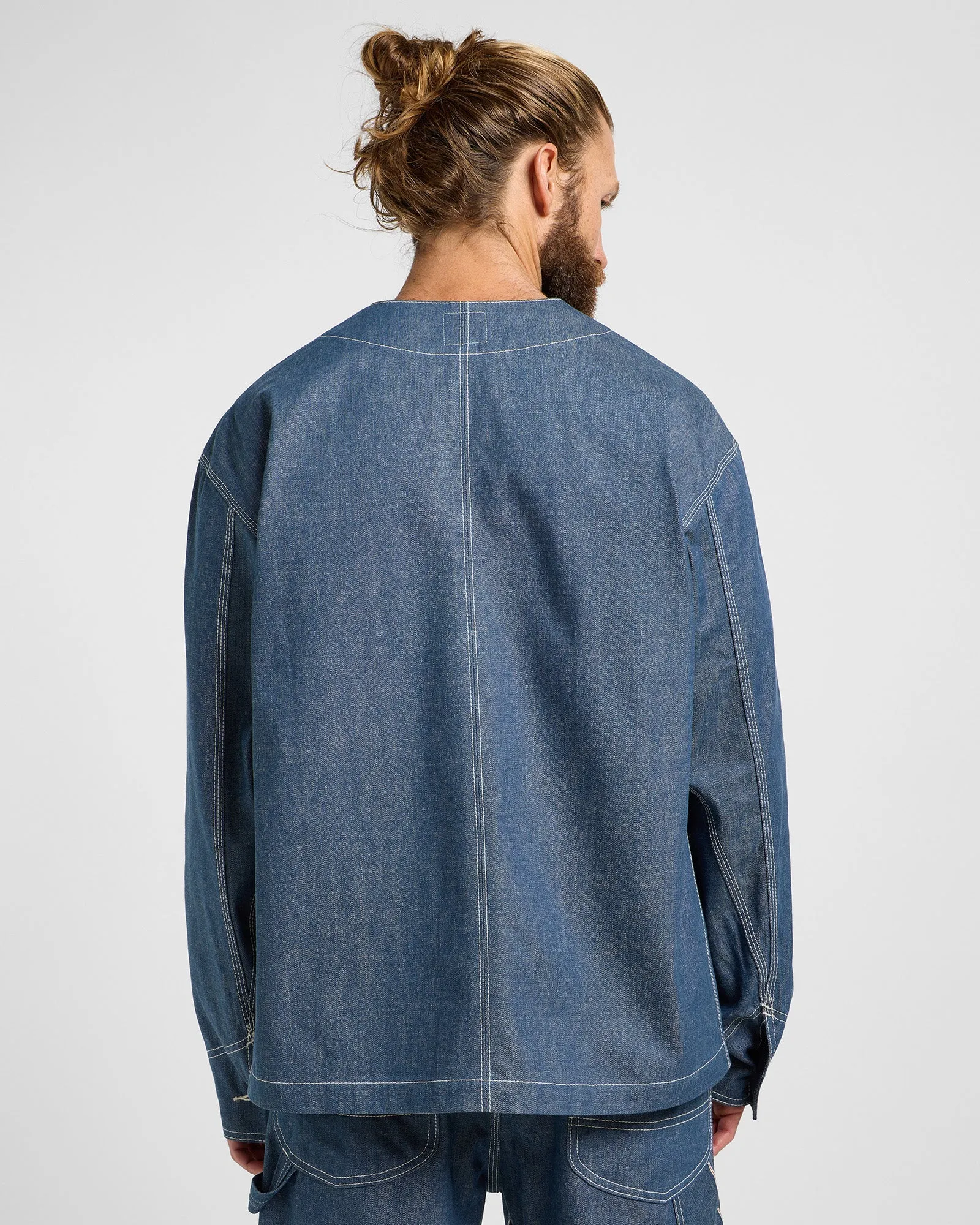 Lee 101 31JR Selvedge Denim Chore Coat - Raw