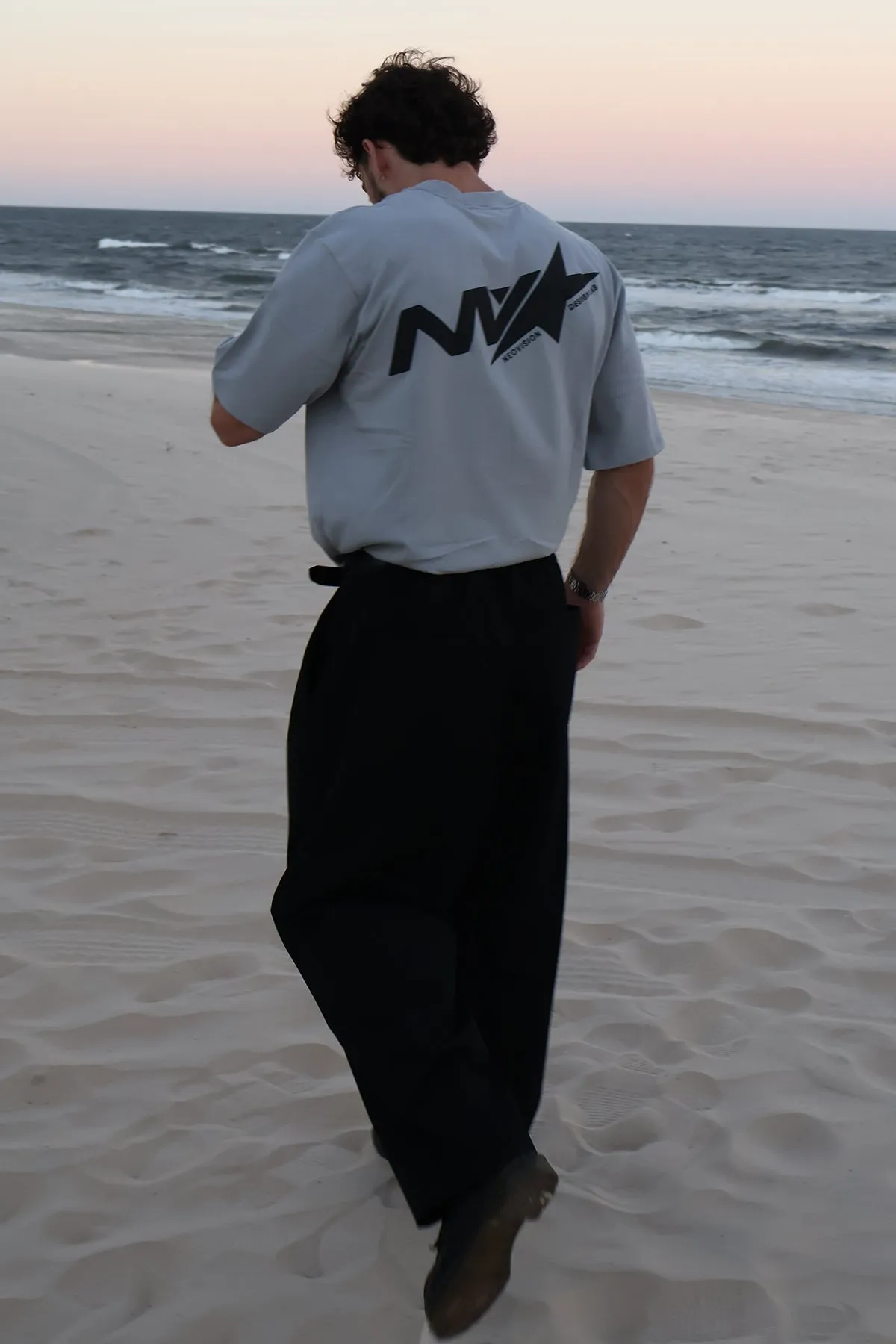 Neovision Gamma Street Super Heavy Tee Ice Grey