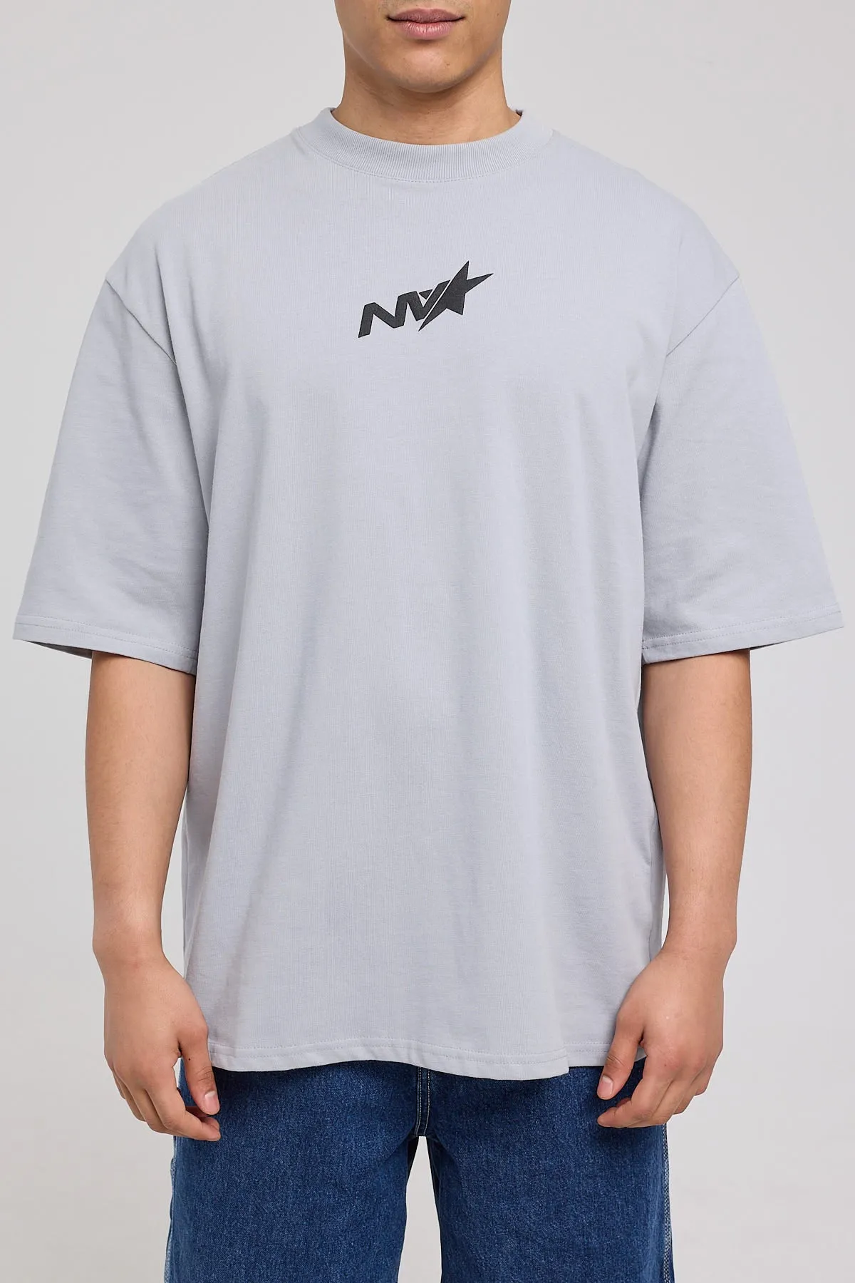 Neovision Gamma Street Super Heavy Tee Ice Grey