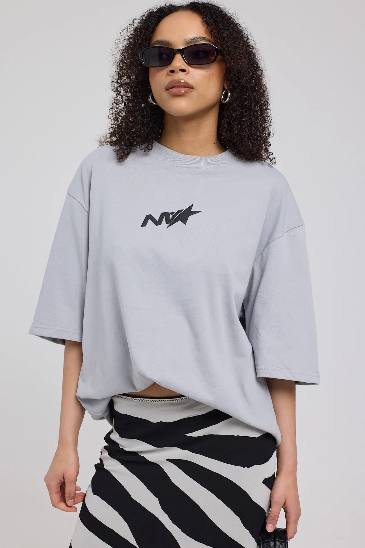 Neovision Gamma Street Super Heavy Tee Ice Grey
