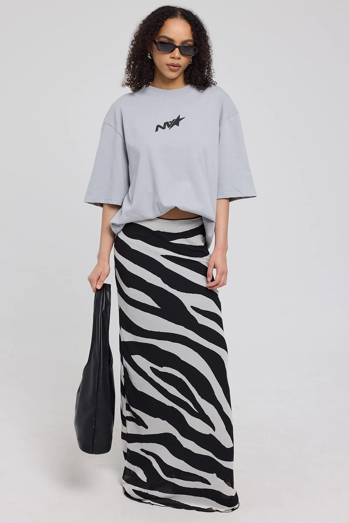 Neovision Gamma Street Super Heavy Tee Ice Grey