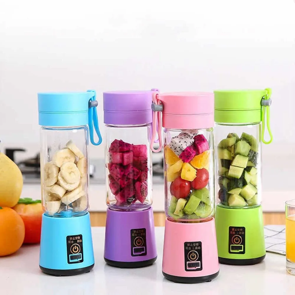 Portable Blender USB Mixer Electric Juicer Machine Smoothie Blender Mini Food Processor Personal Lemon Squeezer Juicer Blender