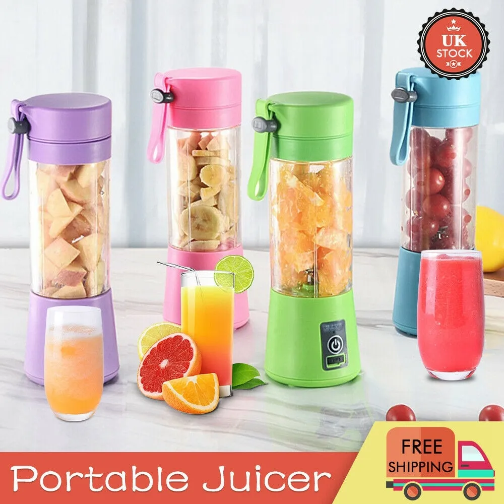 Portable Blender USB Mixer Electric Juicer Machine Smoothie Blender Mini Food Processor Personal Lemon Squeezer Juicer Blender