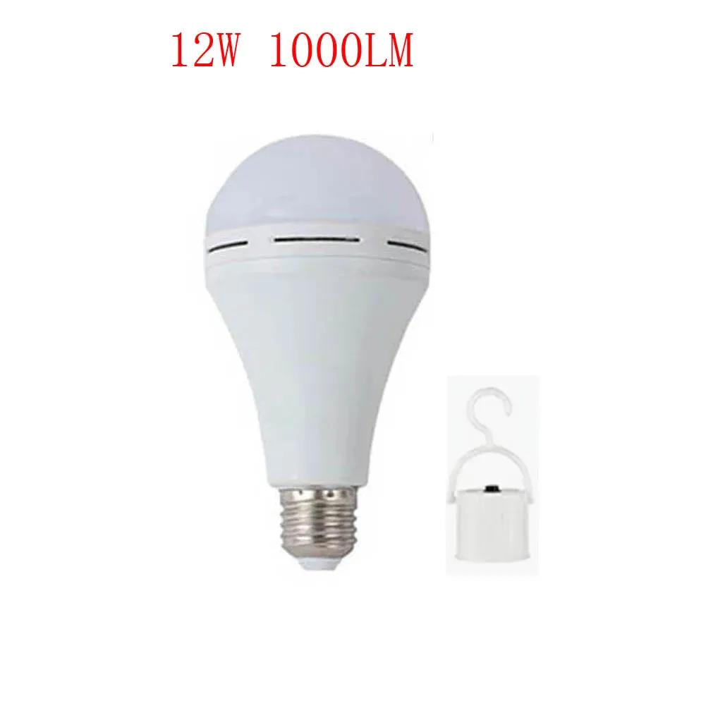 Rechargeable Emergency LED Bulb  9W/12W/15W, E27 Base, Battery Backup