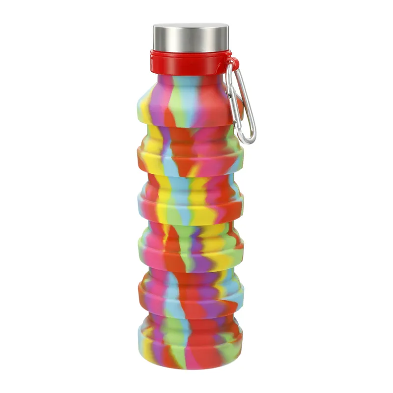 SEI Zigoo Silicone Collapsible Bottle 18oz - Tie-Dye