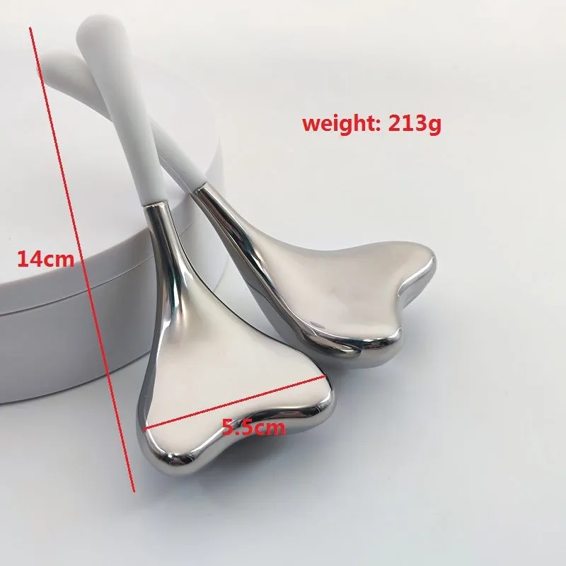 Stainless Steel Facial Massage Skin Care Spoon Ice Hammer