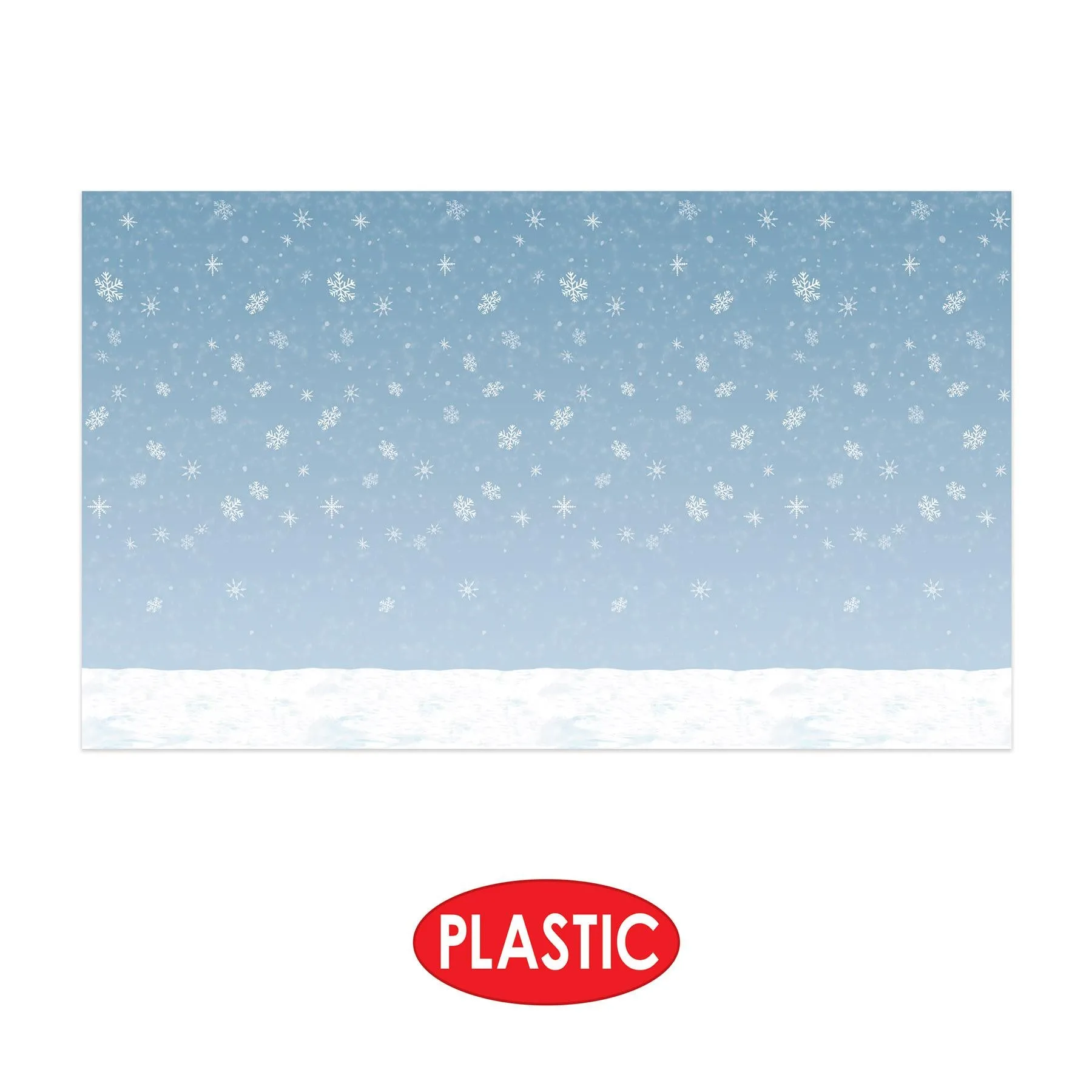 Winter Sky Backdrop Decoration